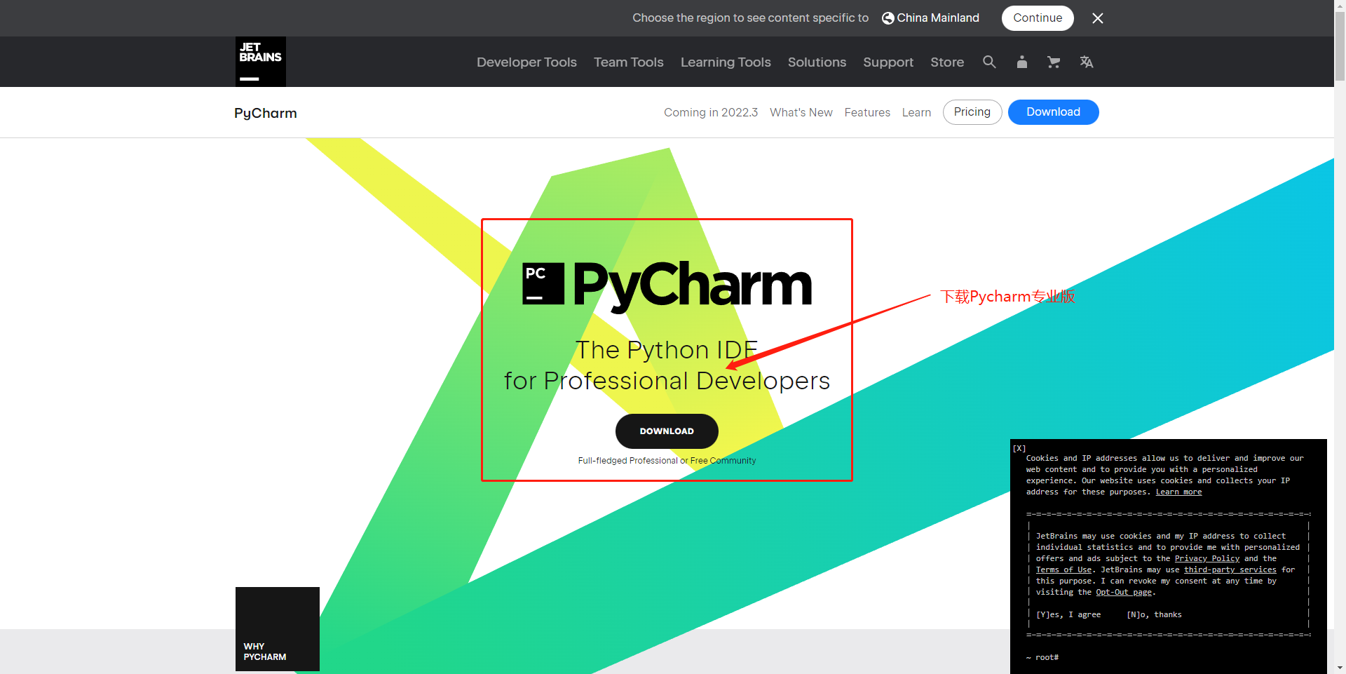 Pycharm 2022.2.3 破解教程 激活码分享（亲测可用）