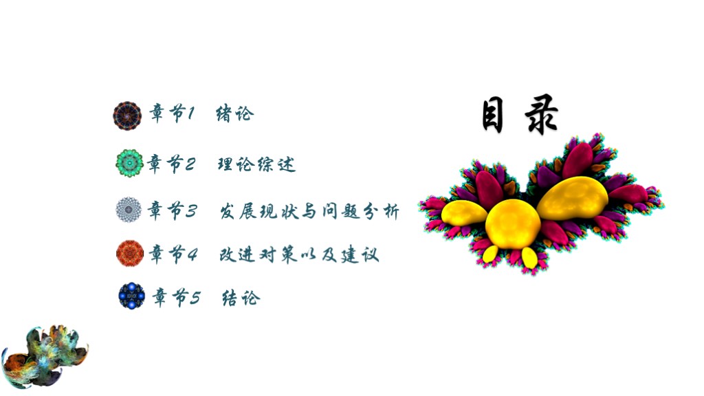 创意分形毕业答辩14