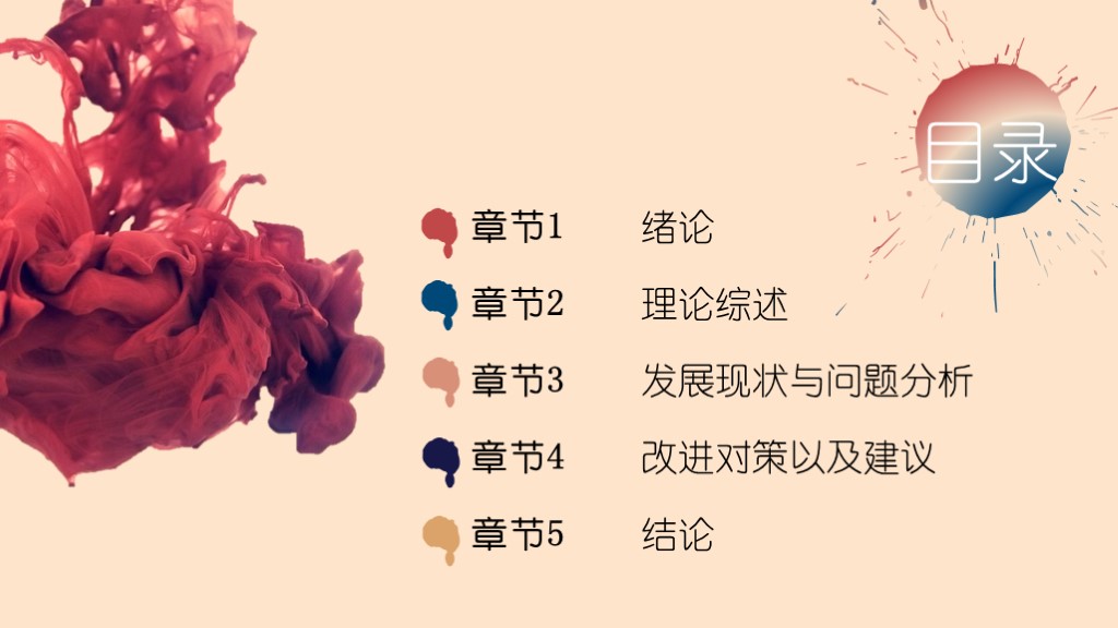 创意毕业答辩通用模板-毕业答辨模板(13)
